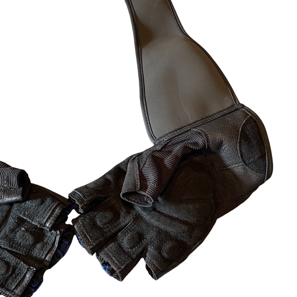 Harbinger Fitness Weight Lifting Gloves with Wrist Support Wrist Wraps Size Lg - Picture 3 of 7